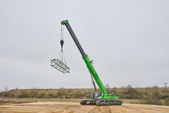 Sennebogen Telescopic Crane for structural engineering & bridge construction