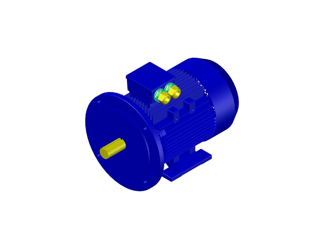 Electric motor Intem EGA-132S-4