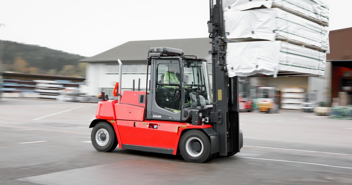Wózki spalinowe Diesel Kalmar DCG80-9