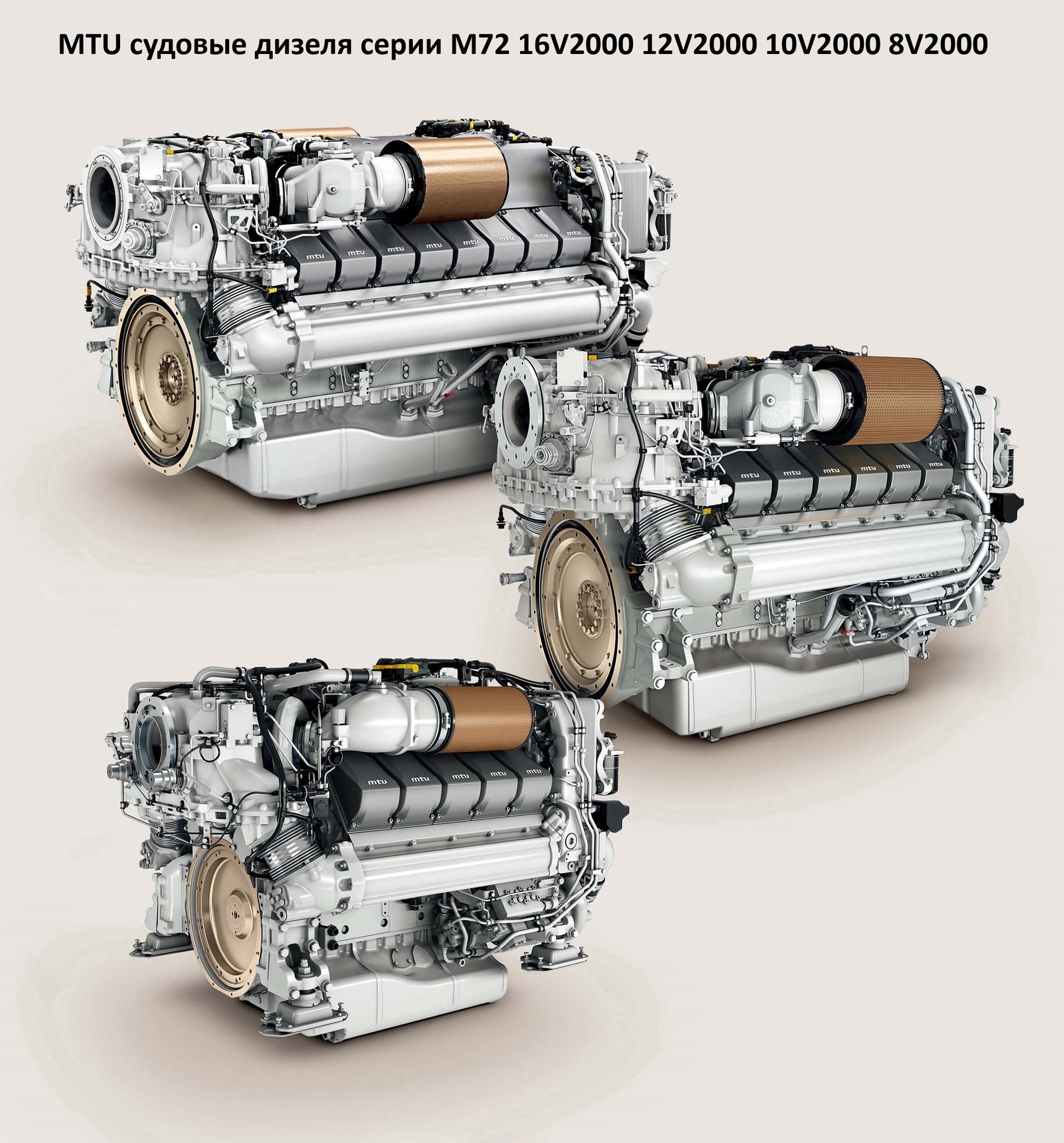 Diesel engine Rolls Royce Solutions 12V1600A50