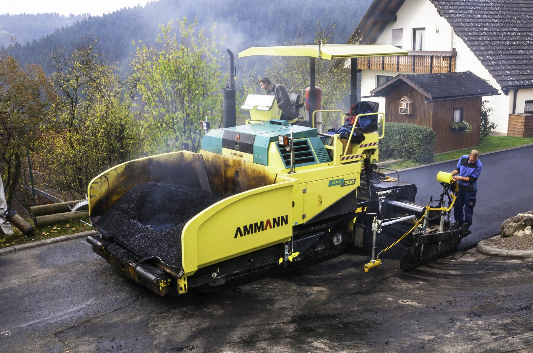 Road construction machine Ammann e ATR 68