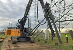 Liebherr Impact driving