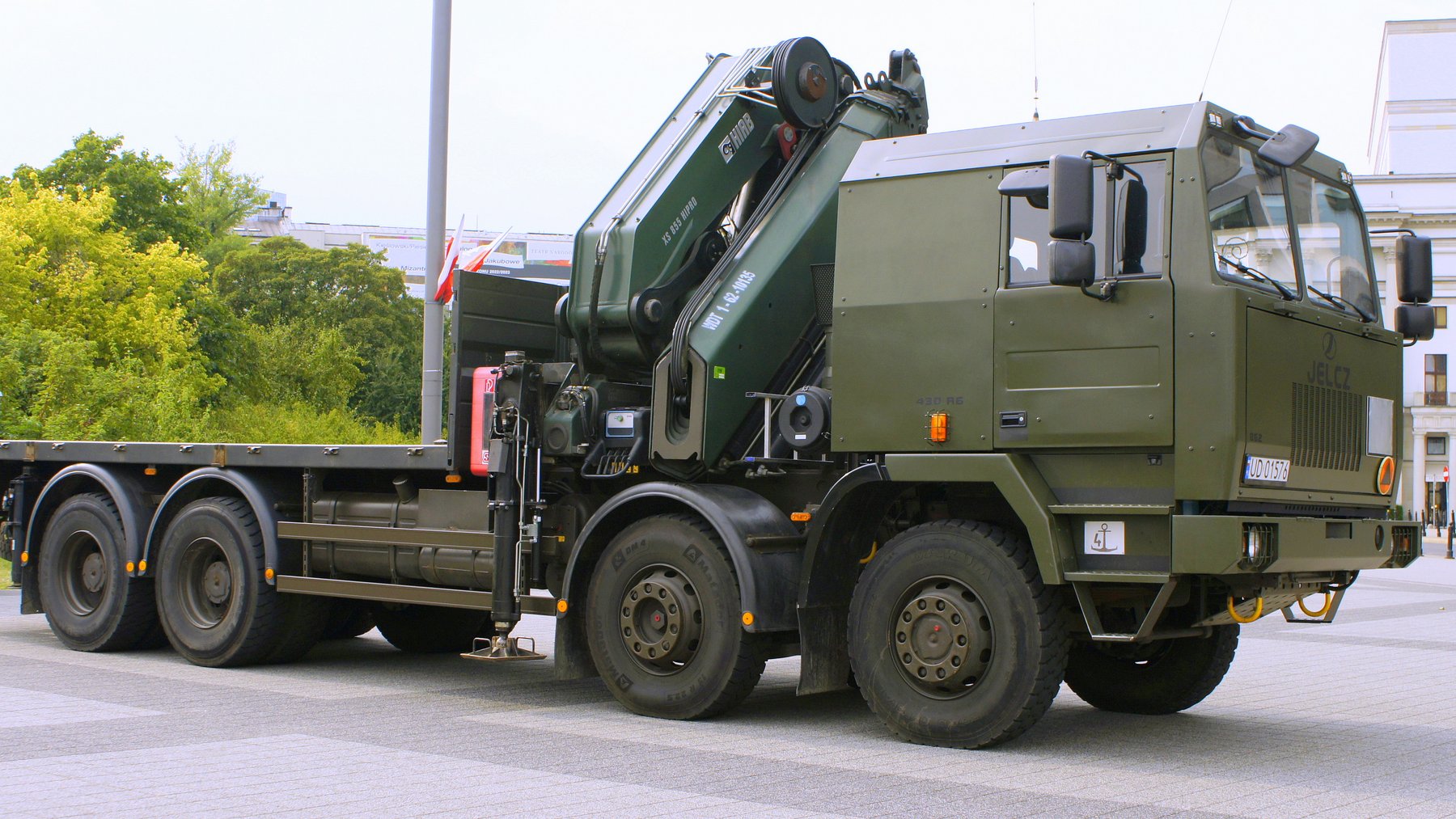 Tactical trucks Jelcz 862
