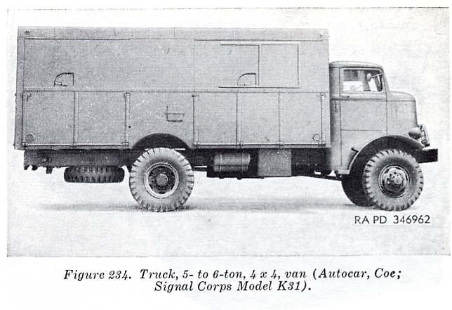 Fire, rescue & special vehicles Autocar K-31 truck