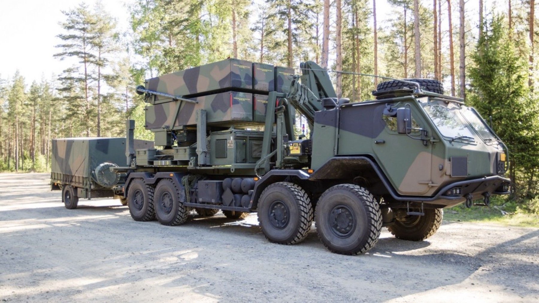 Military & special vehicles Sisu Defence Oy Raseborg Sisu E13TP