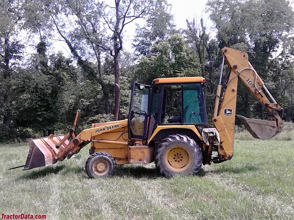 Mining machine John Deere 300D