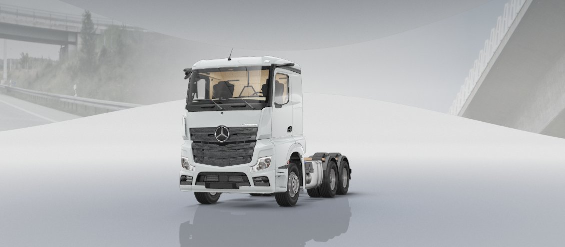 Truck Mercedes Benz 2644 LS/6X2/4