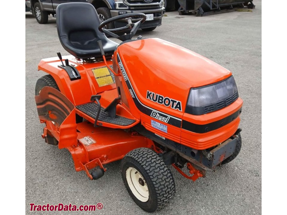 Ride-on mowers Kubota G1700