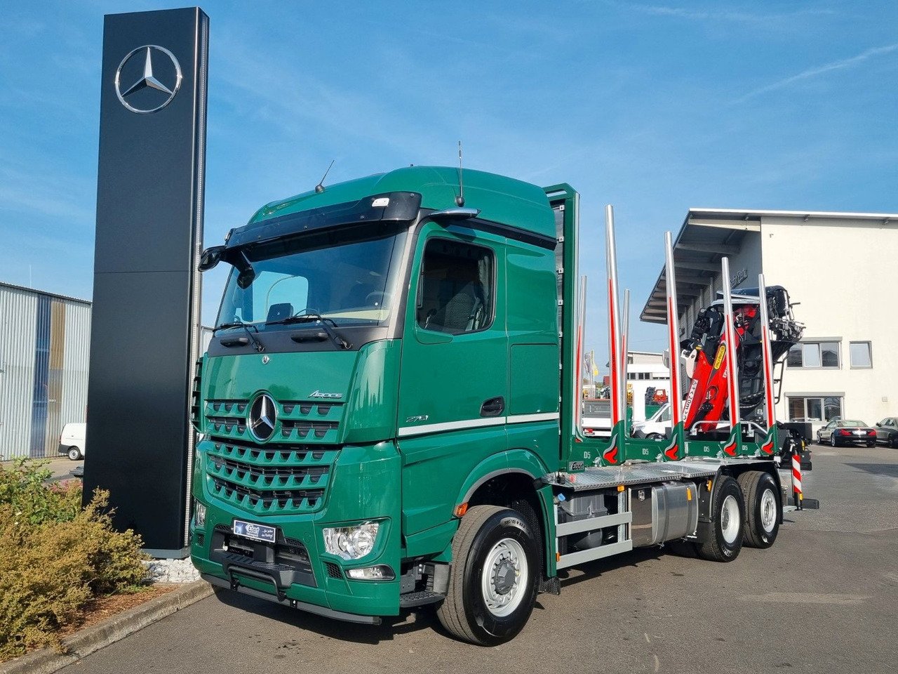 Truck Mercedes Benz 2551 LS 6X2/4