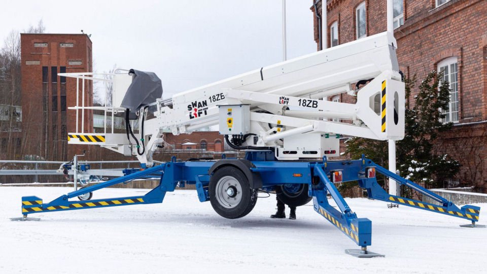 Car trailers up to 3.5 t Swan Lift 18 ZB