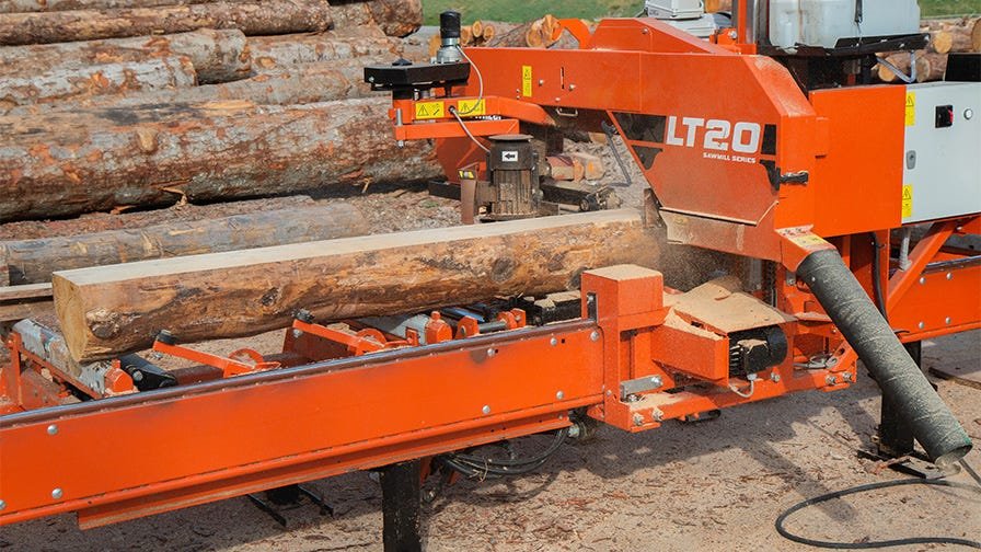 Car trailers up to 3.5 t Wood Mizer LT20MD