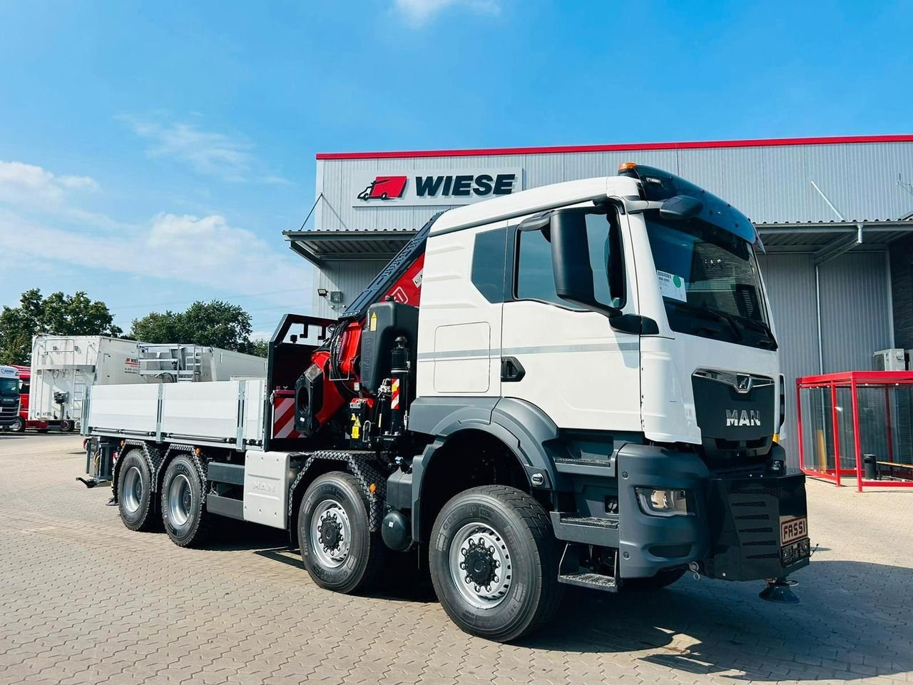 Truck MAN 41.480 8X8 BH WVT WS