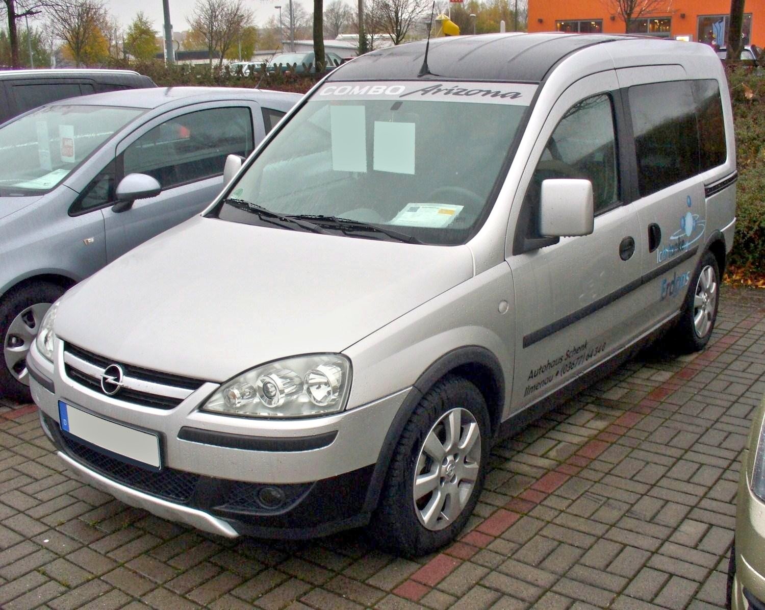Van Opel COMBO-C-CNG
