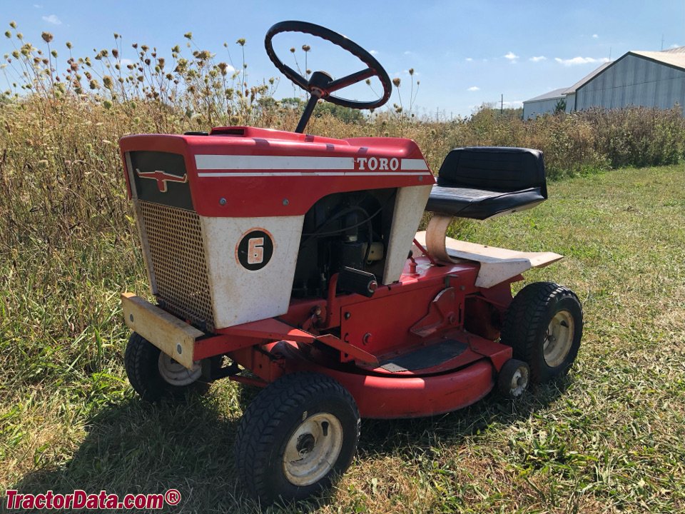 Ride-on mowers TORO 6 HP