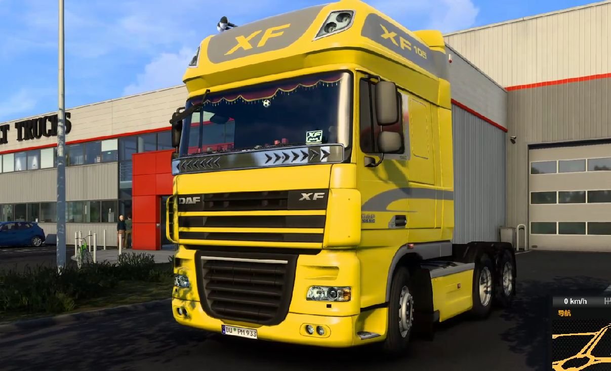 Samochód ciężarowy DAF DAF XF 105