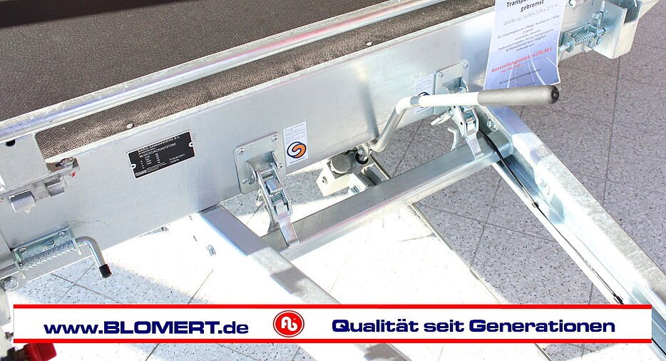 Przyczepy samochodowe do 3,5 t F.BLOMERT HP
