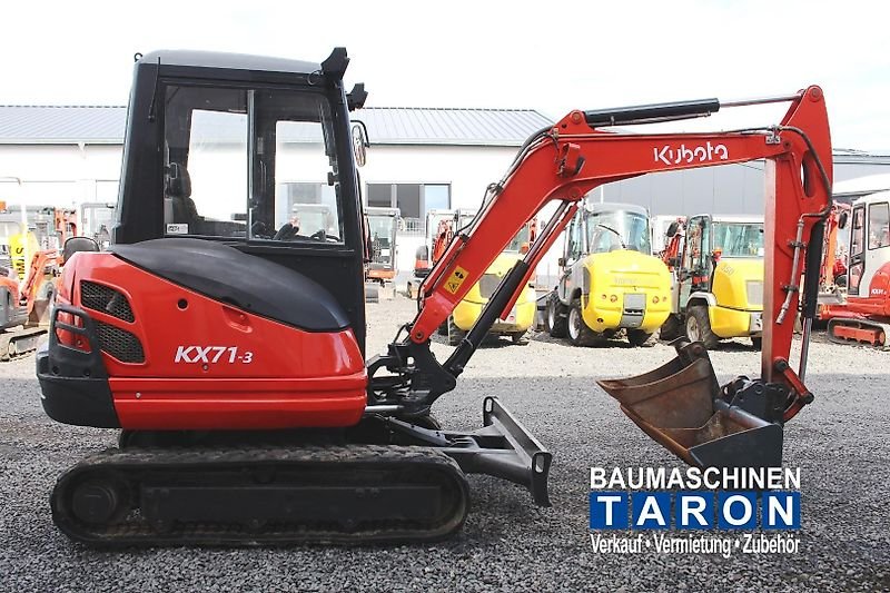 Mini excavators Kubota KX71-3HGLS