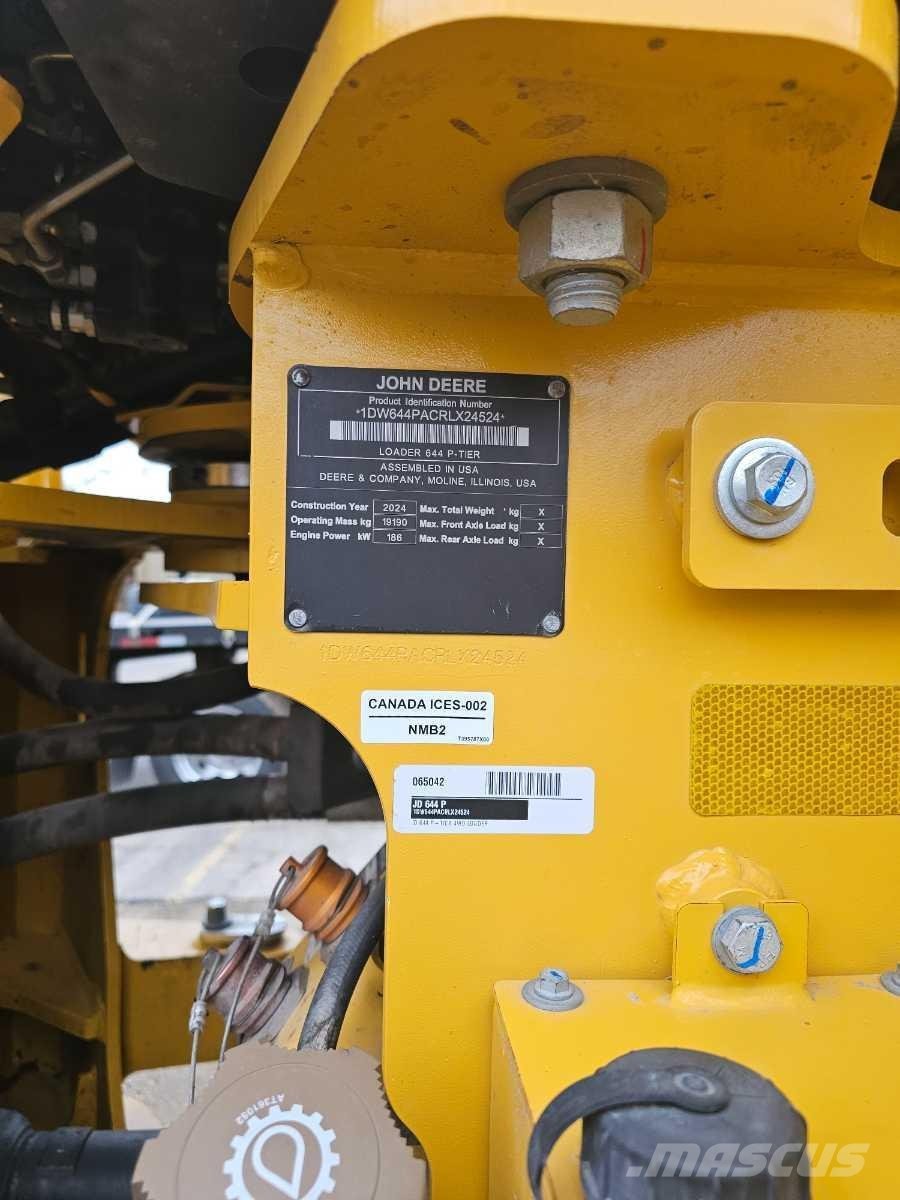 Radlader John Deere 644E w/ Coupler