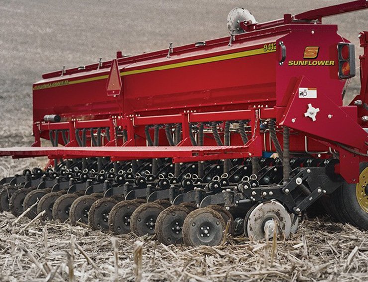 Tillage Agco Sunflower 4411-7, 24 Spacing