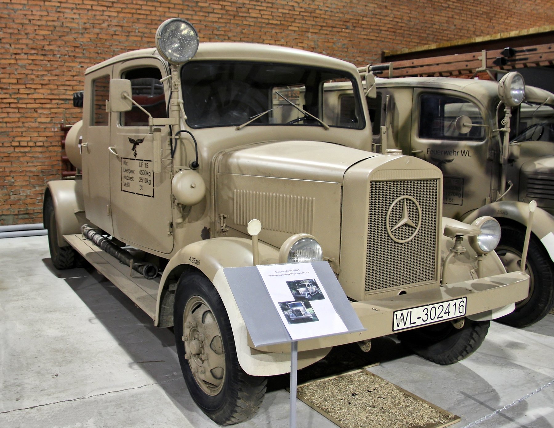 Truck Mercedes Benz L-1413/4200