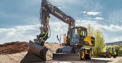 Volvo CE Wheeled Excavator EW220E