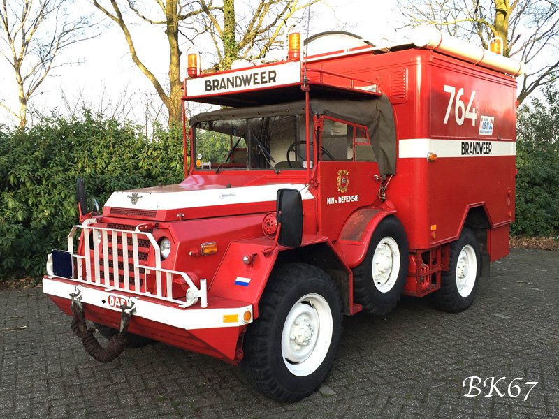 Trailer Dino S 1000 BRANDWEERWAGEN