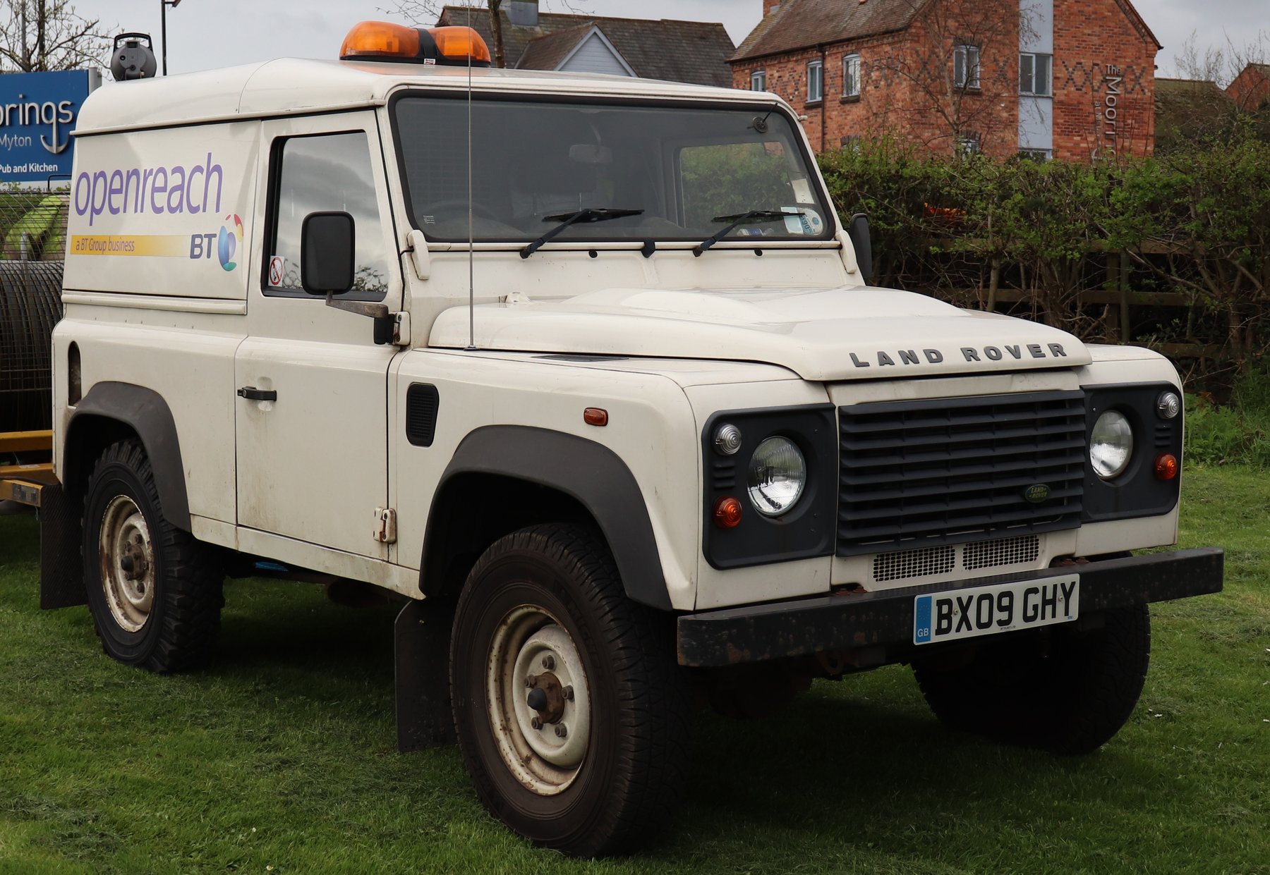 Van Land Rover 90 HARDTOP