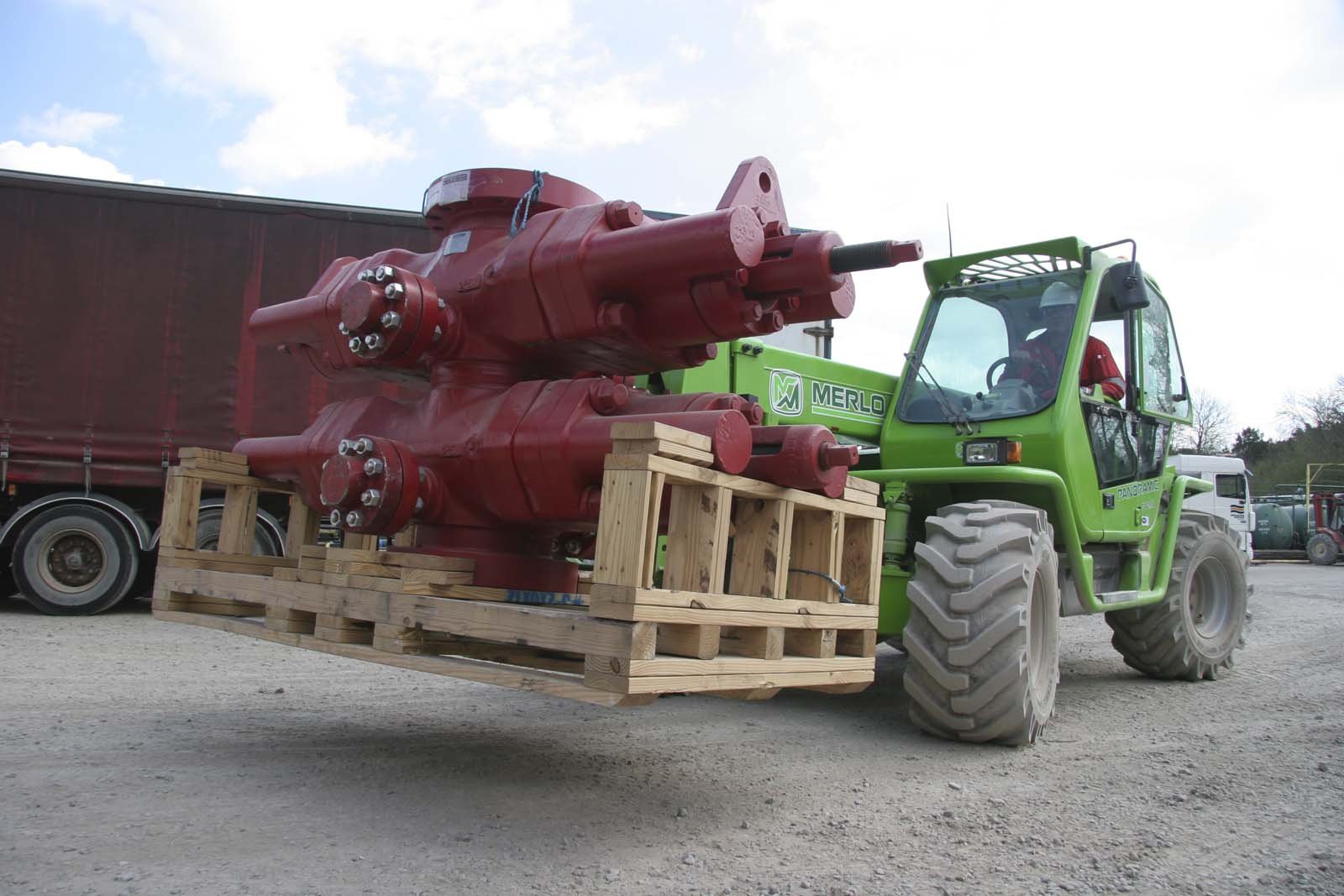 Telehandler Merlo P 72.10, P72.10 telehandler 7,2 ton, Schwerlast