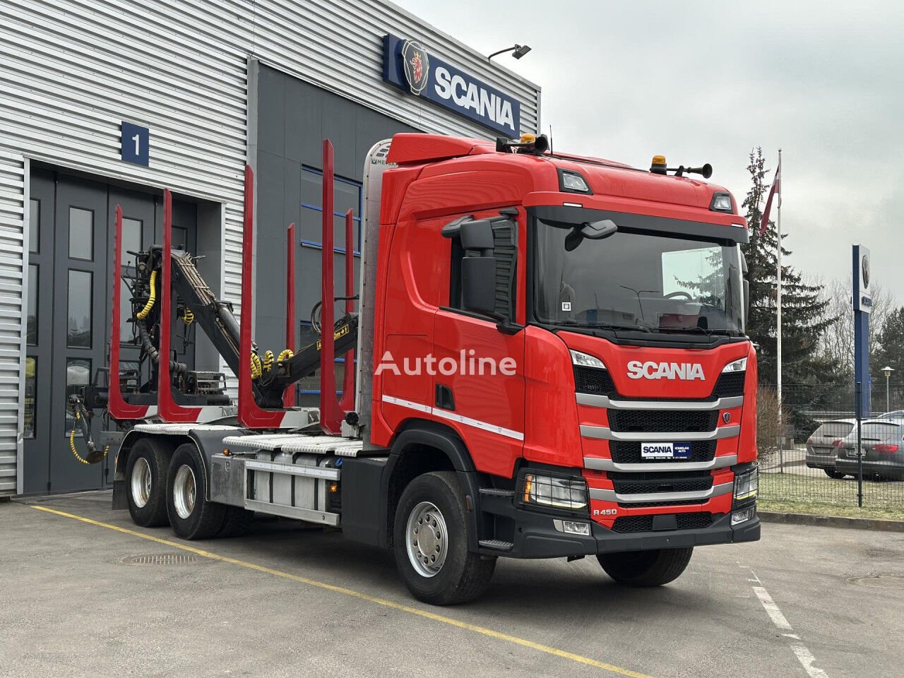 Truck Scania R 16 B-6X4/450+135
