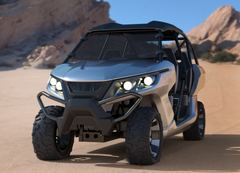 Gravely 996123 (420 RX) - Gravely Treker Utility Vehicle, 4x2, Red, Subaru (SN: 020000 & Above)