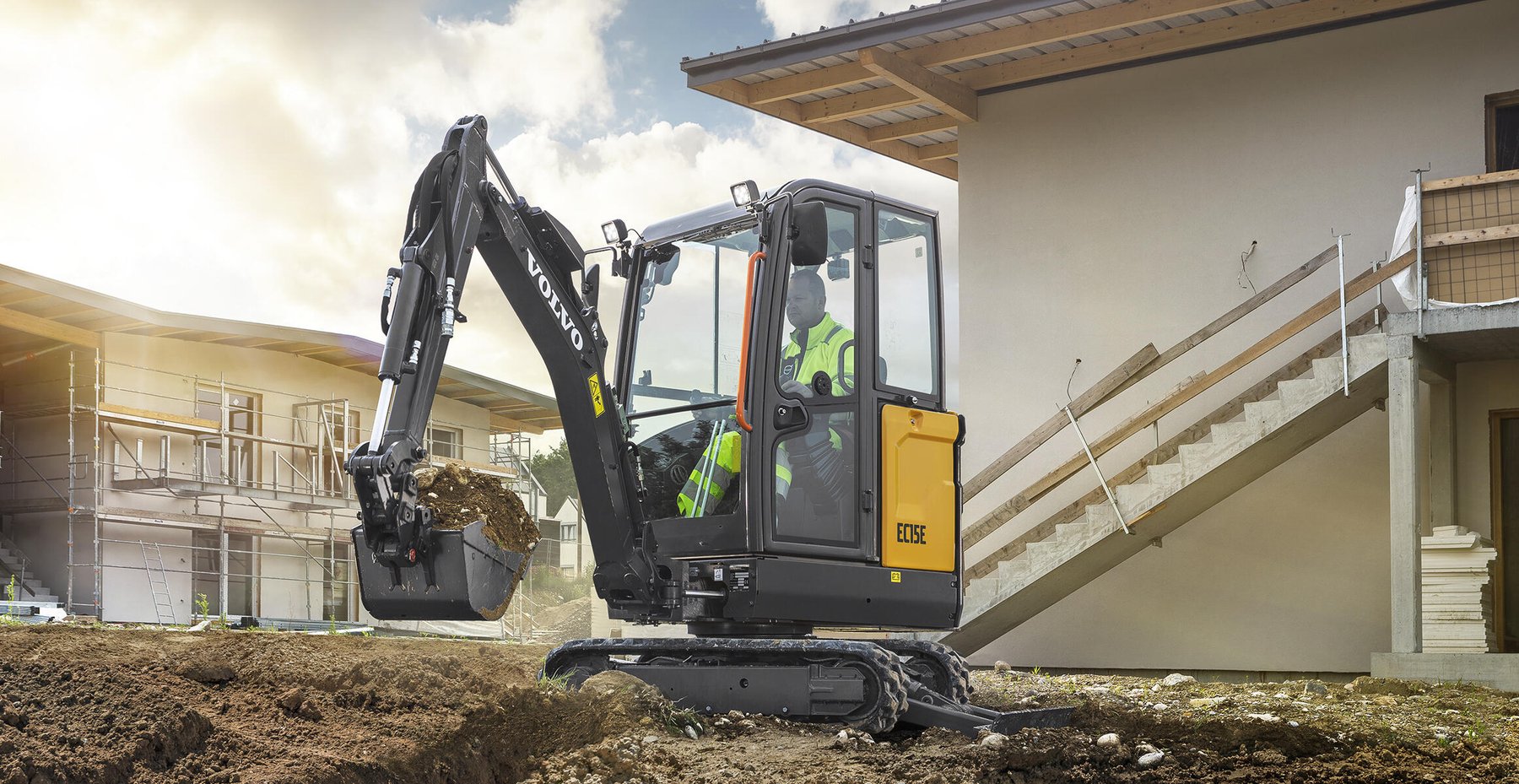 Volvo EC15 Variable Width Undercarriage