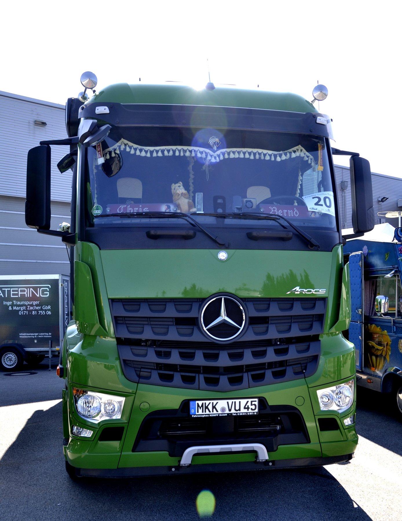 Truck Mercedes Benz AROCS 2543