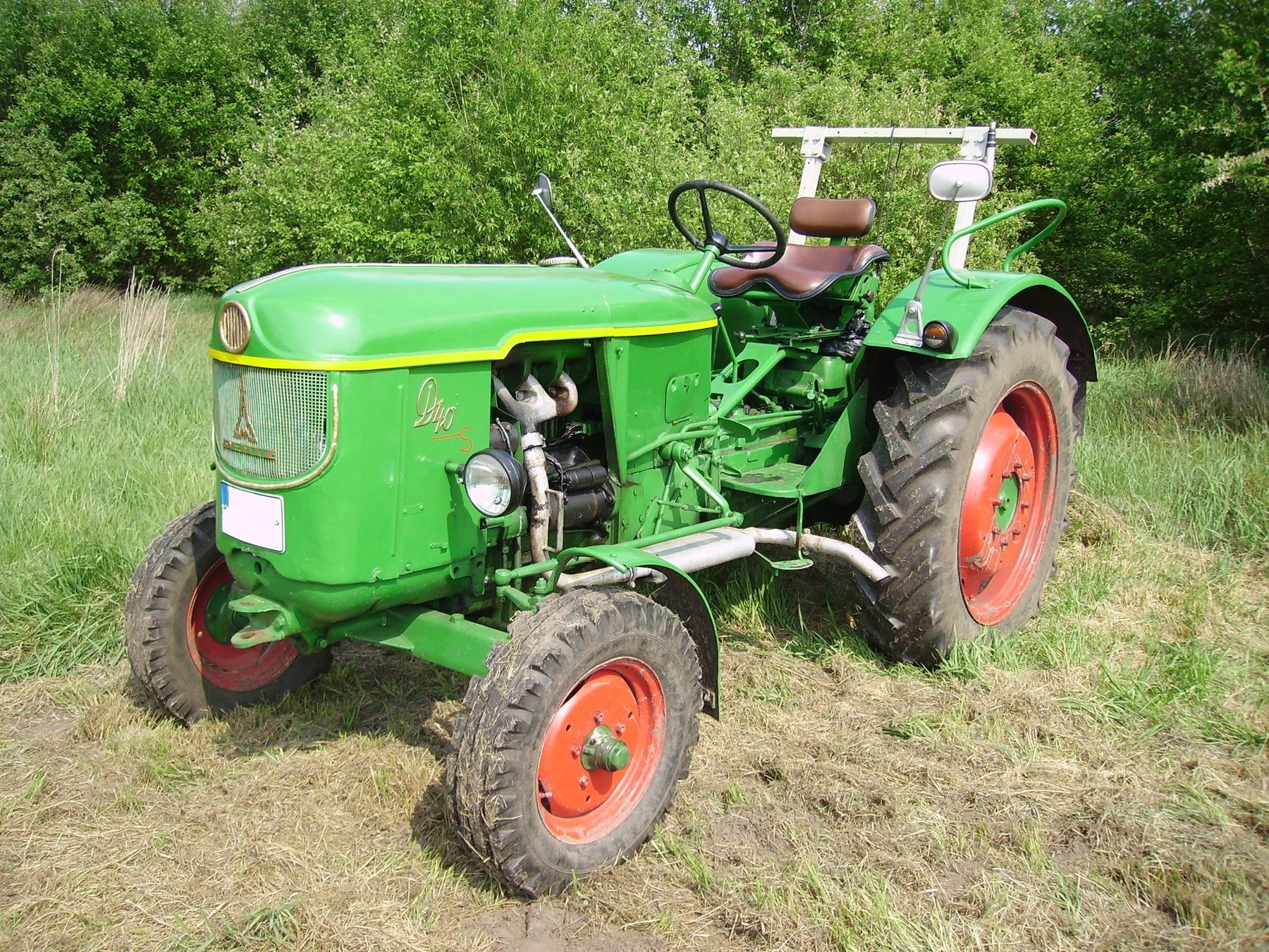 Tractor Deutz D 40.2-Plantage