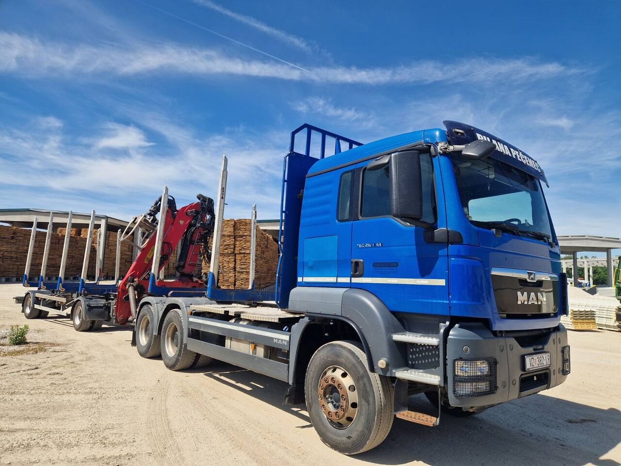 Truck MAN 26.640 6x2-4 BL CH