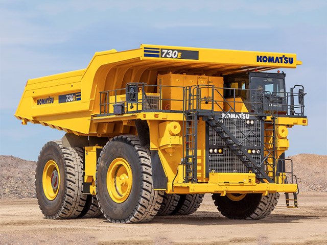 Mining machine Komatsu 730E-7