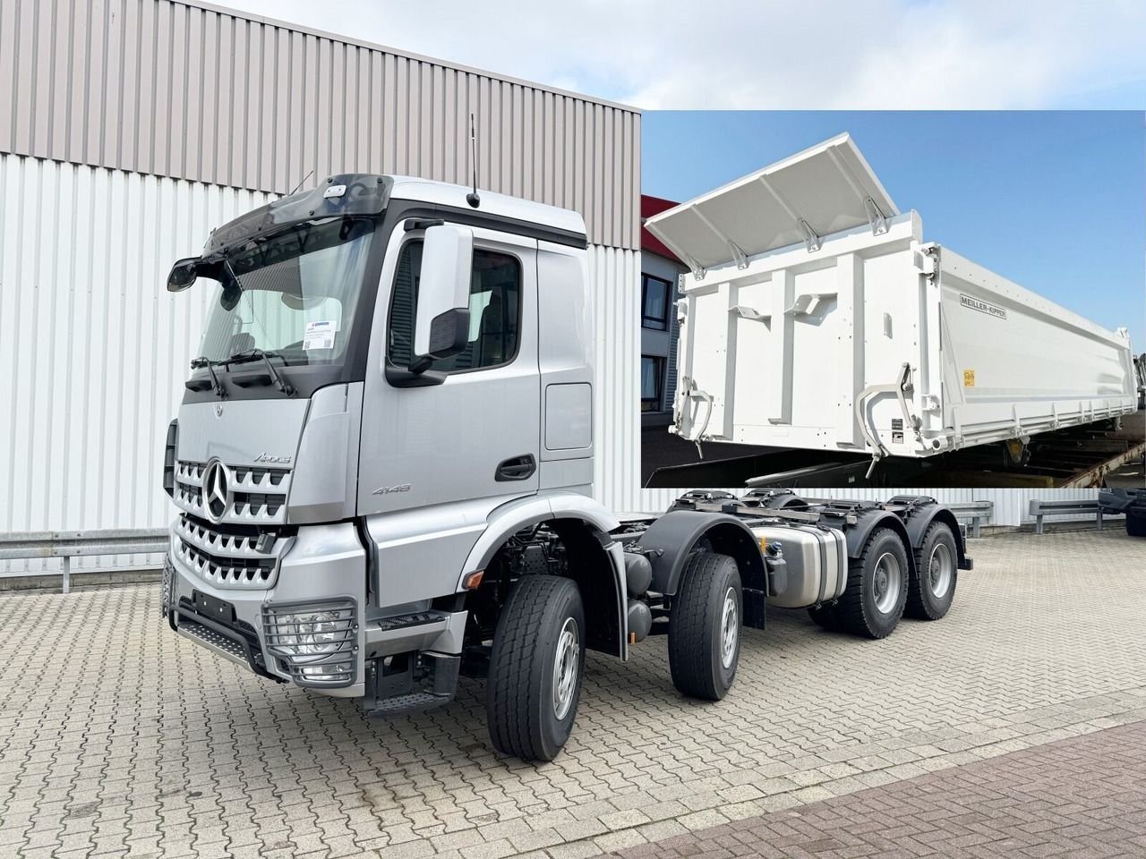 Truck Mercedes Benz ACTROS 4148K-8x4/4/45