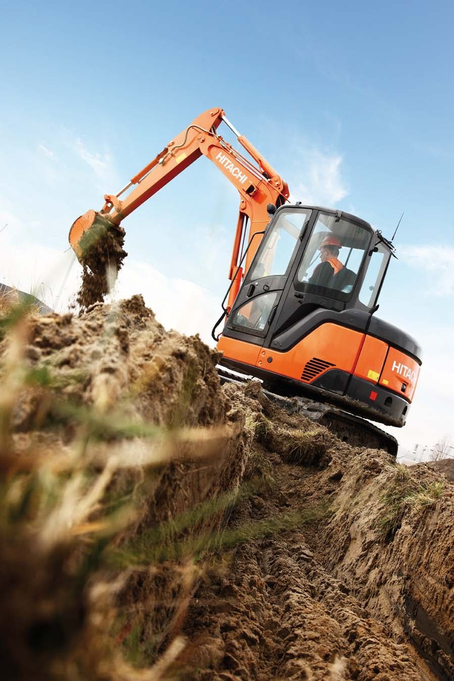 Excavator Hitachi ZX60USB-3