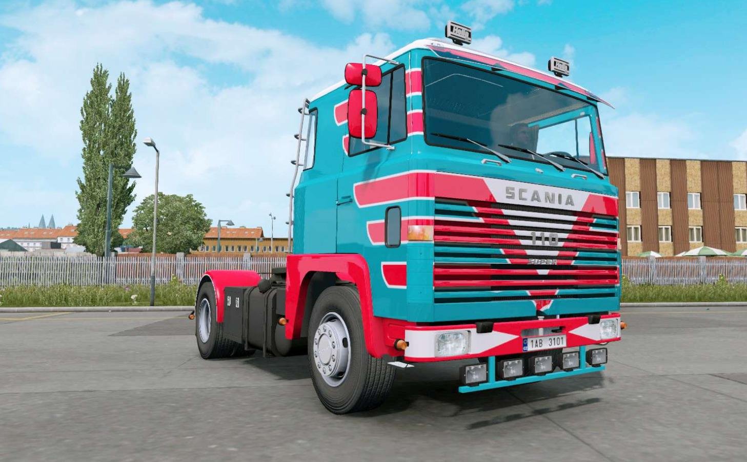 Truck Scania LB 110 .34