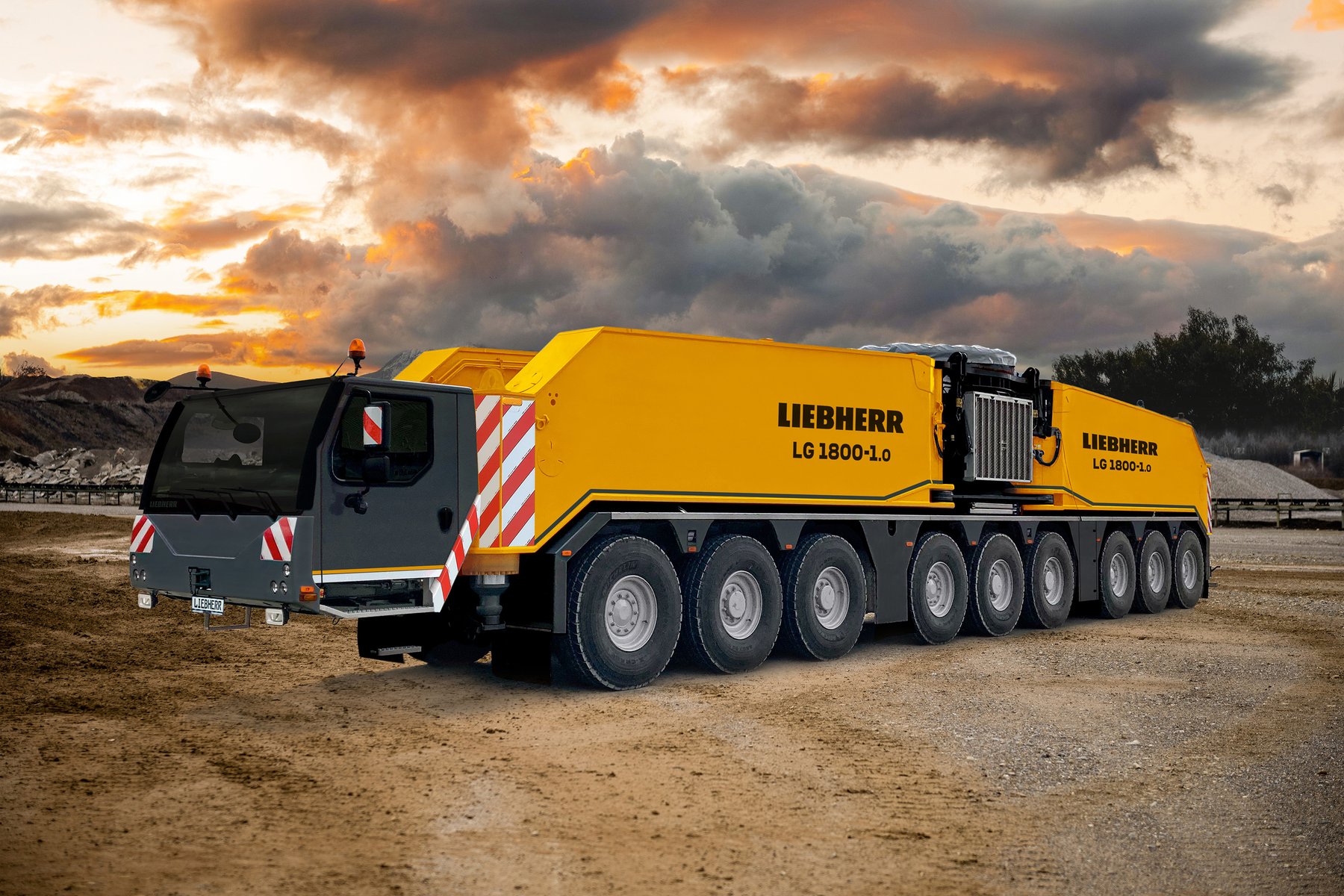 Lastwagen Liebherr LT 1020