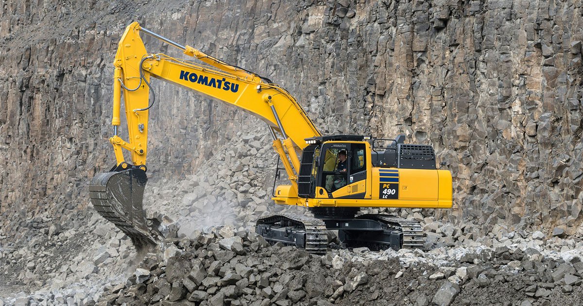 Excavator Komatsu PC490LC-11
