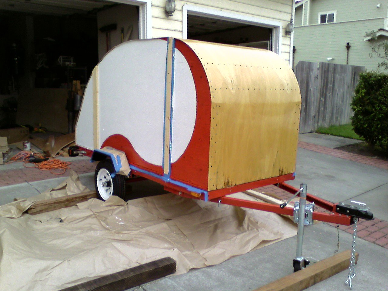 Trailer Zelfbouw TEAR DROP WESTLAND