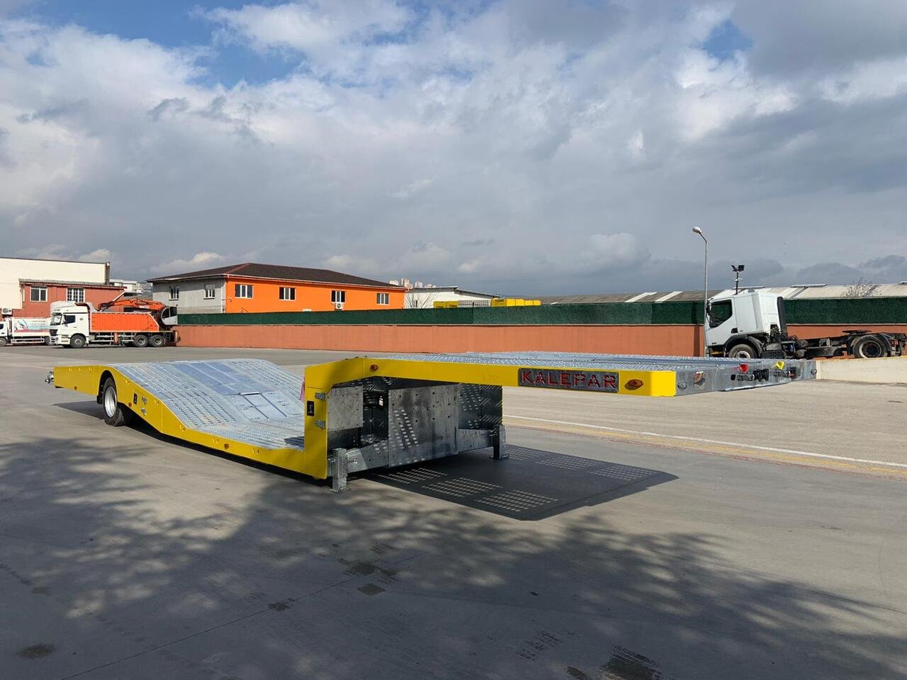 Trailer Kalepar 2 Axle Semi trailer