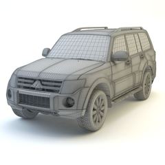 Mitsubishi 3D PAJERO STW2.8-0NV260-4X4