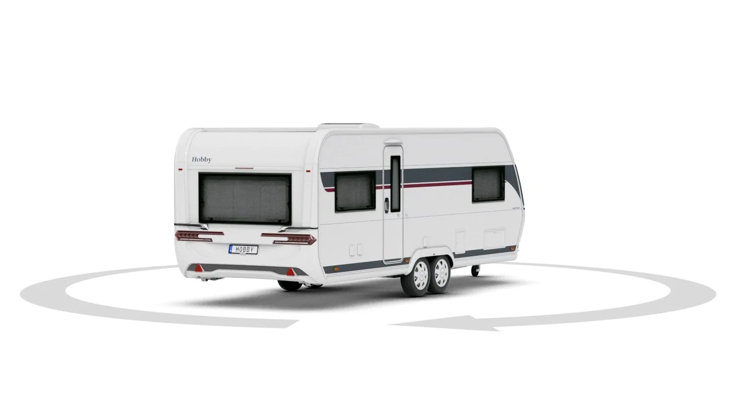 PKW-Anhänger bis 3,5 t HOBBY 650UMF PRESTIGE-27B25G