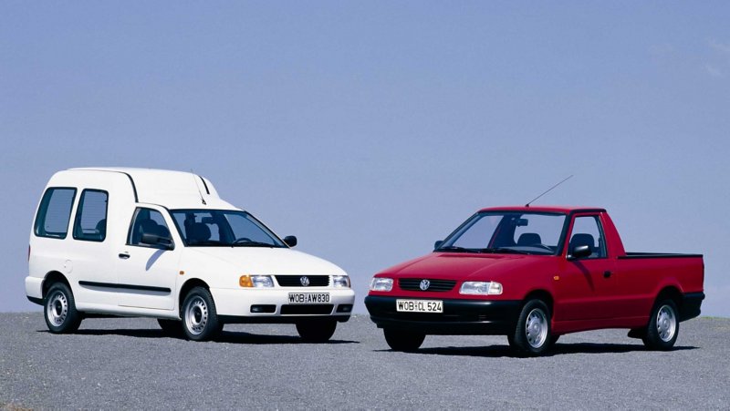Van Volkswagen VW CADDY SKÅP