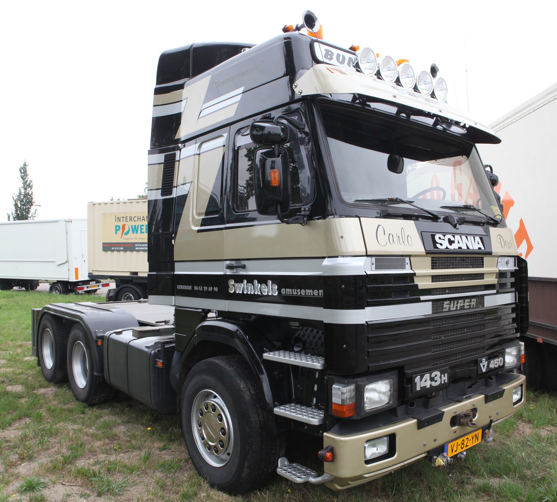 Truck Scania 143 H 8X2 ZL 140180 E
