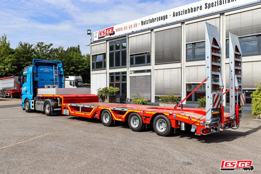 Trailer Es Ge Satteltieflader