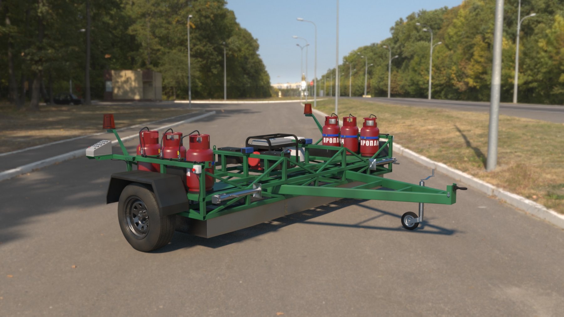 Trailer BIOD 400TD