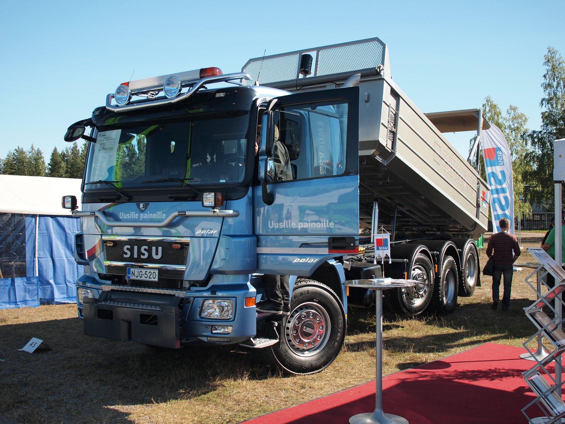 Truck Sisu DK16M K-APP-8x2