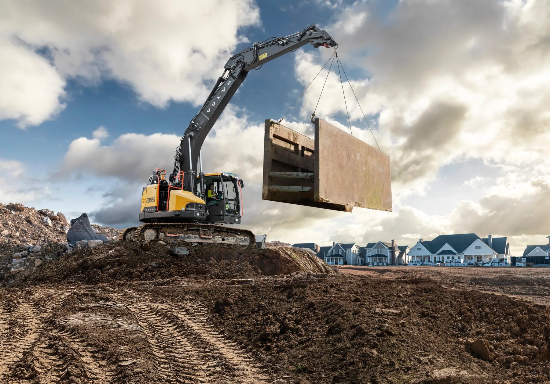 Excavator Volvo CE Crawler Excavator ECR255